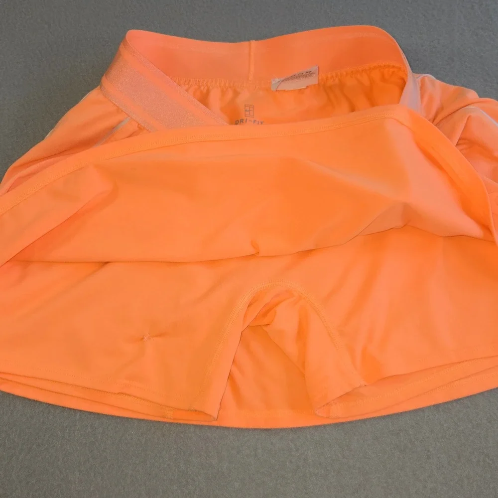 Nike Coral Orange Athletic Skort